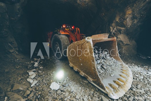 Picture of Gold mining underground